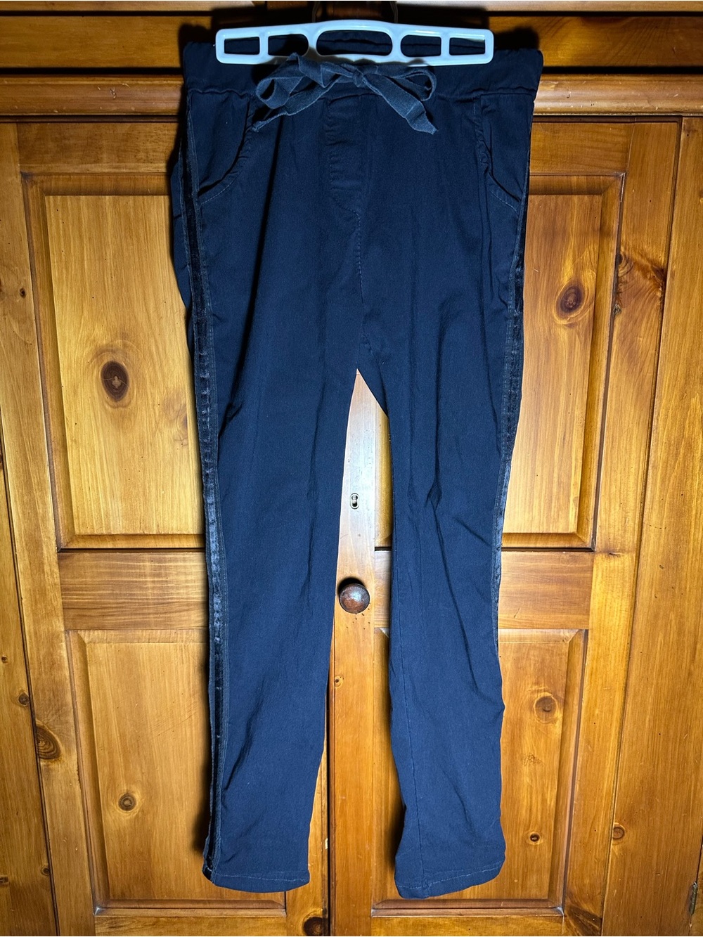 Made in Italy Women's Navy Pants